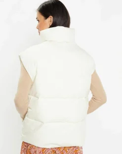 Galeries Lafayette Vestes, Blousons|Doudoune sans manches Montana Puffy écrue