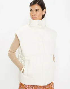 Galeries Lafayette Vestes, Blousons|Doudoune sans manches Montana Puffy écrue