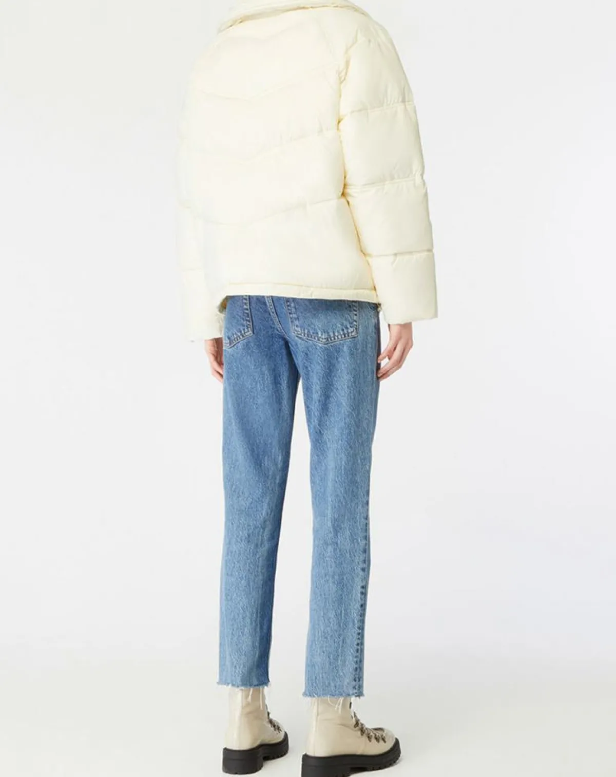 Billabong Manteaux|Doudoune Winter paradise écrue