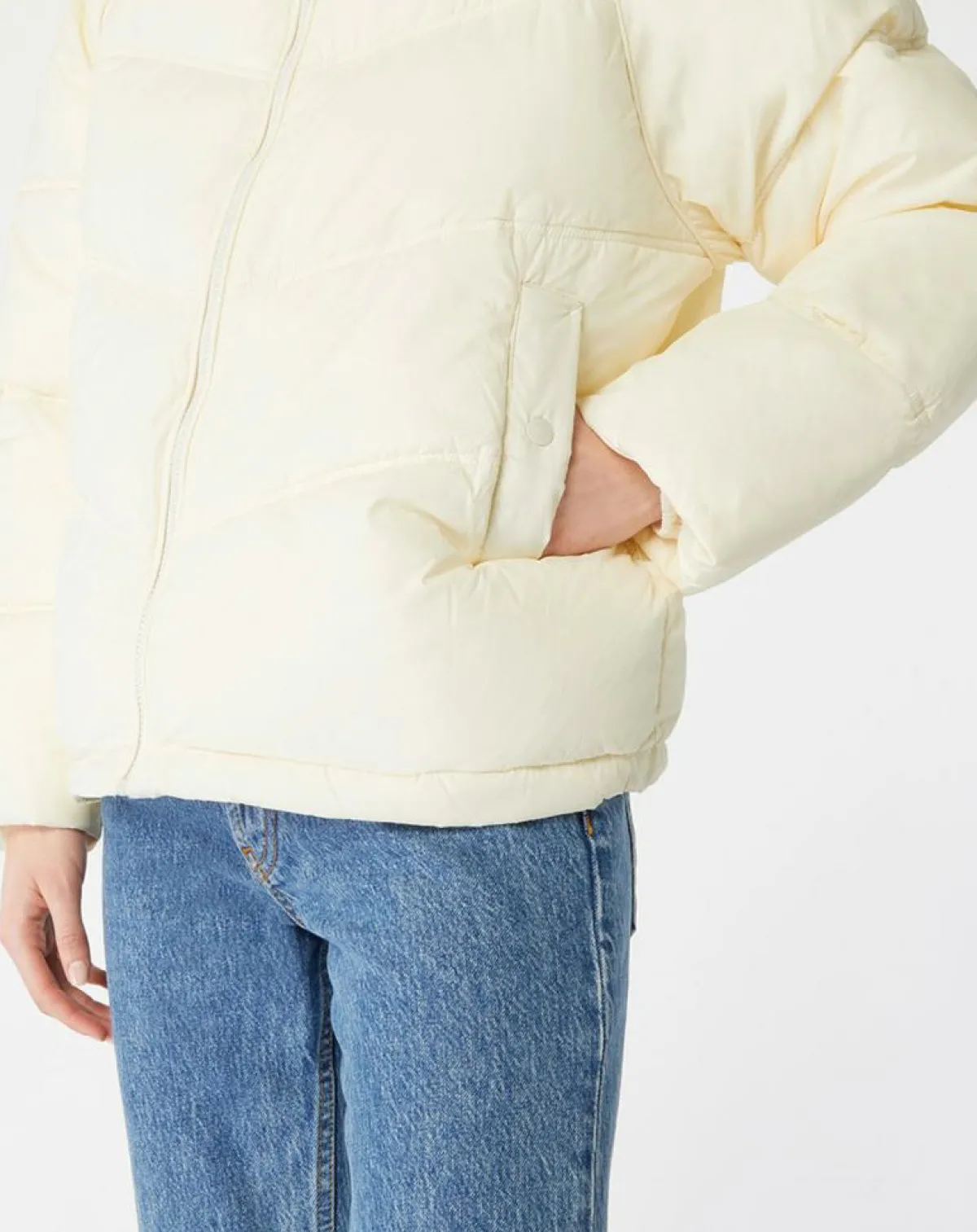 Billabong Manteaux|Doudoune Winter paradise écrue