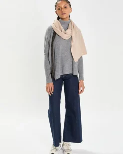 Cashmere Tribu Echarpes, Foulards|Echarpe 100% Cachemire Cascade chestnut