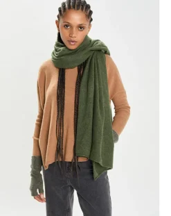 Cashmere Tribu Echarpes, Foulards|Echarpe 100% Cachemire Cascade forest