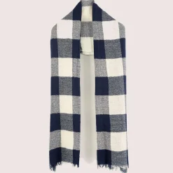 Bellerose Echarpes, Foulards|Echarpe 100% Laine Sidor noir/blanc - 200x66 cm