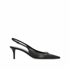 Valentino Garavani Escarpins|Escarpins à bride arrière en cuir noirs