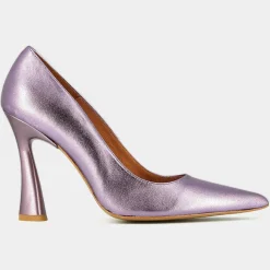 Jonak Escarpins|Escarpins en Cuir Dabate lilas - Talon 10 cm