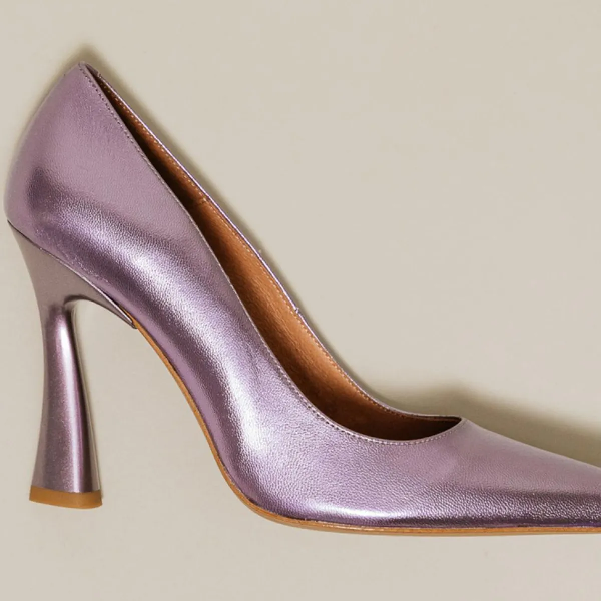 Jonak Escarpins|Escarpins en Cuir Dabate lilas - Talon 10 cm