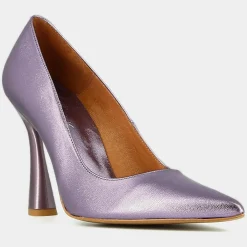 Jonak Escarpins|Escarpins en Cuir Dabate lilas - Talon 10 cm