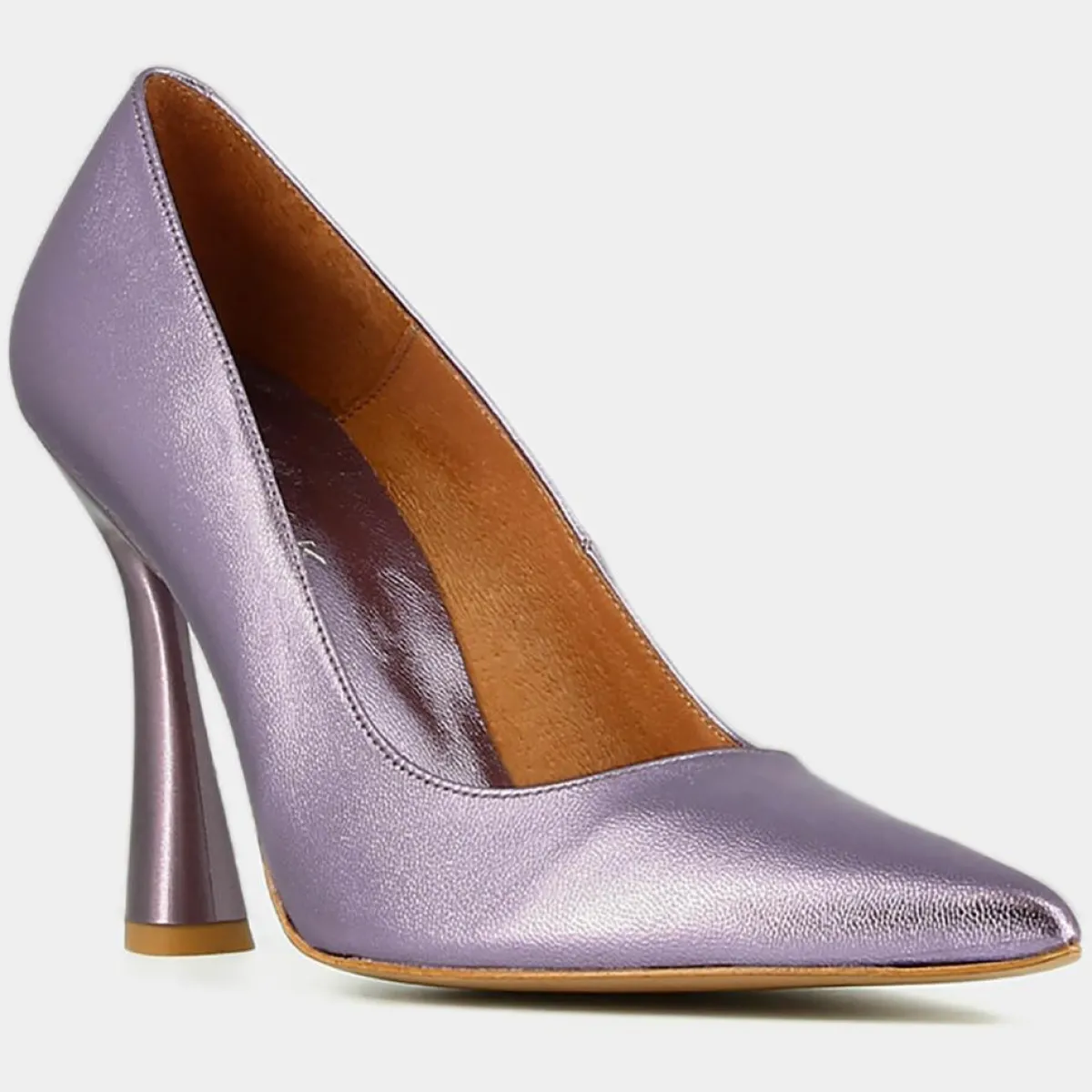 Jonak Escarpins|Escarpins en Cuir Dabate lilas - Talon 10 cm