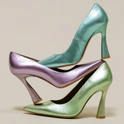 Jonak Escarpins|Escarpins en Cuir Dabate lilas - Talon 10 cm