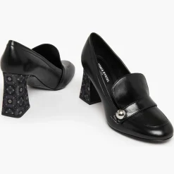 Sonia Rykiel Escarpins|Escarpins en Cuir Honfleur noirs - Talon 8.5 cm