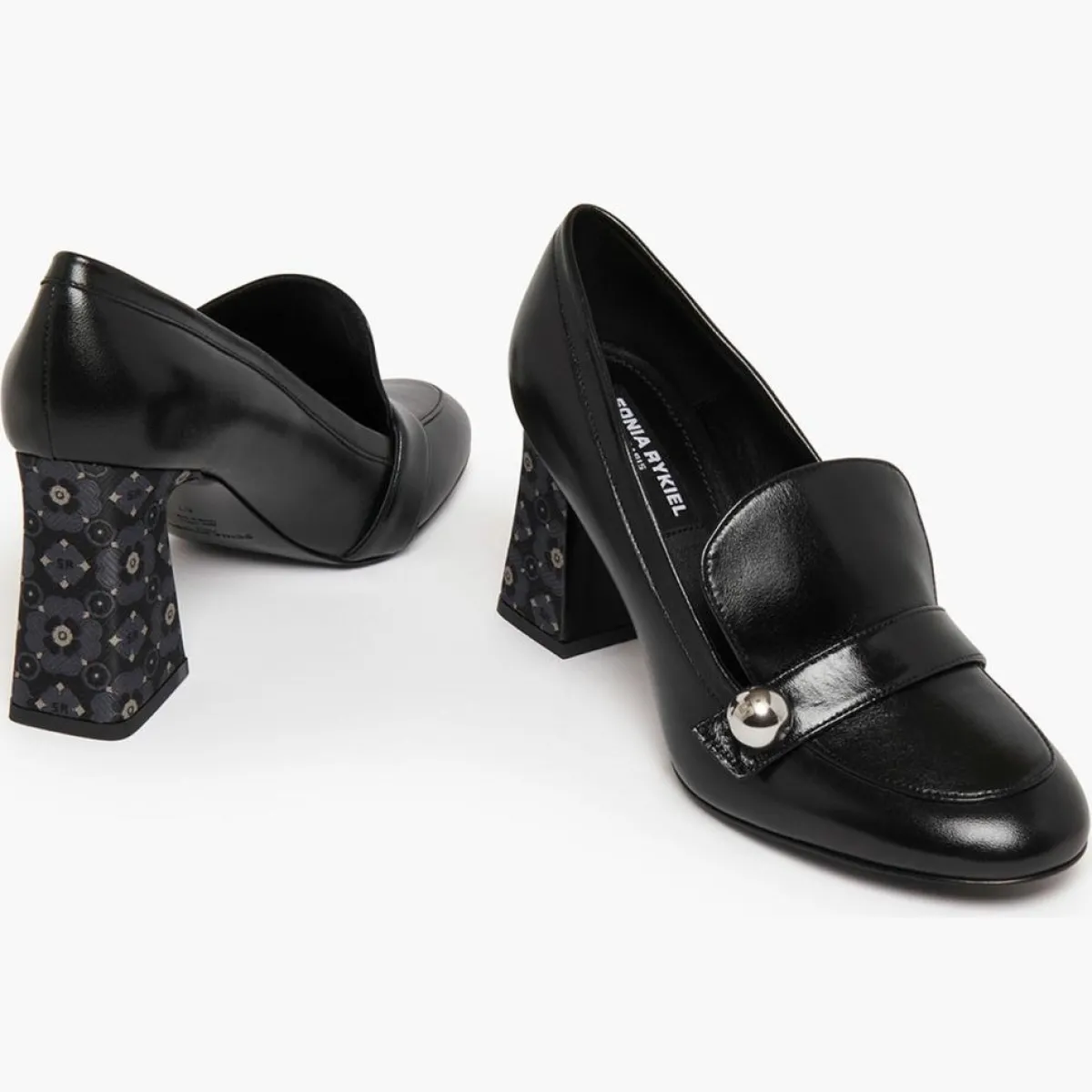 Sonia Rykiel Escarpins|Escarpins en Cuir Honfleur noirs - Talon 8.5 cm