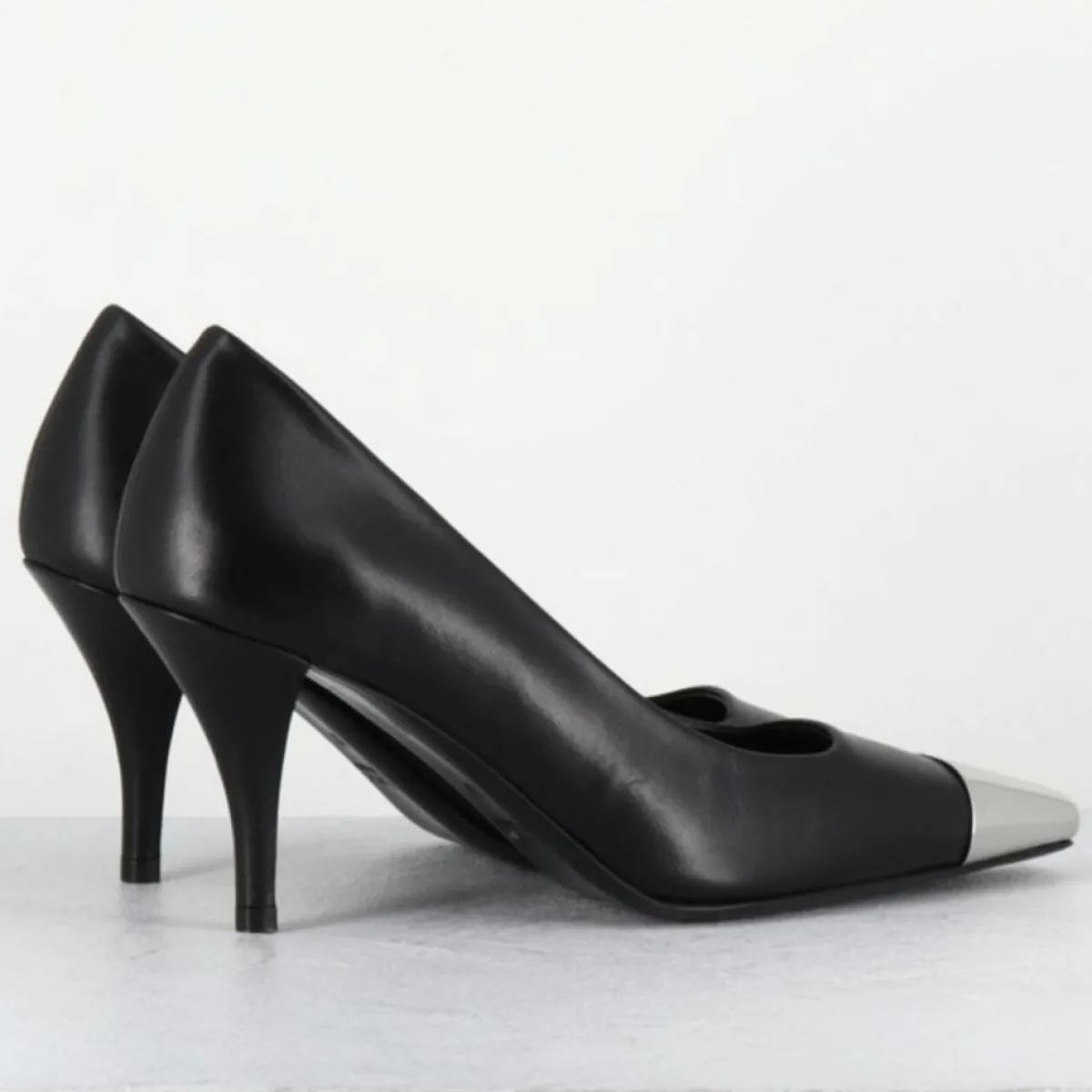 Garrice Lab Escarpins|Escarpins en Cuir kecha noirs - Talon : 7.5cm