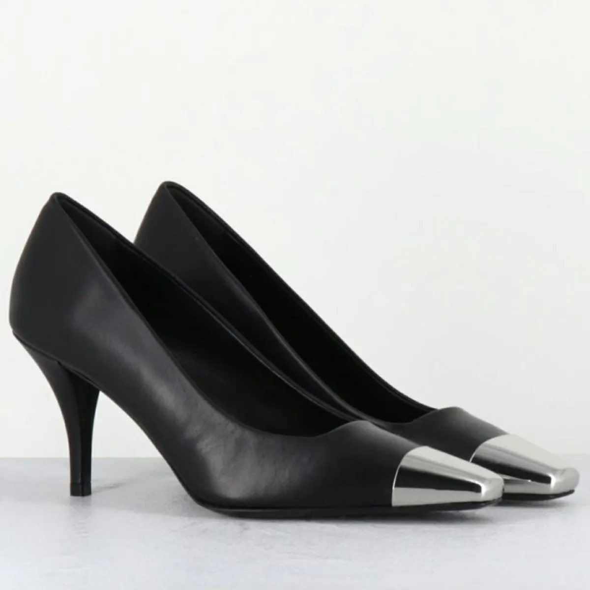 Garrice Lab Escarpins|Escarpins en Cuir kecha noirs - Talon : 7.5cm