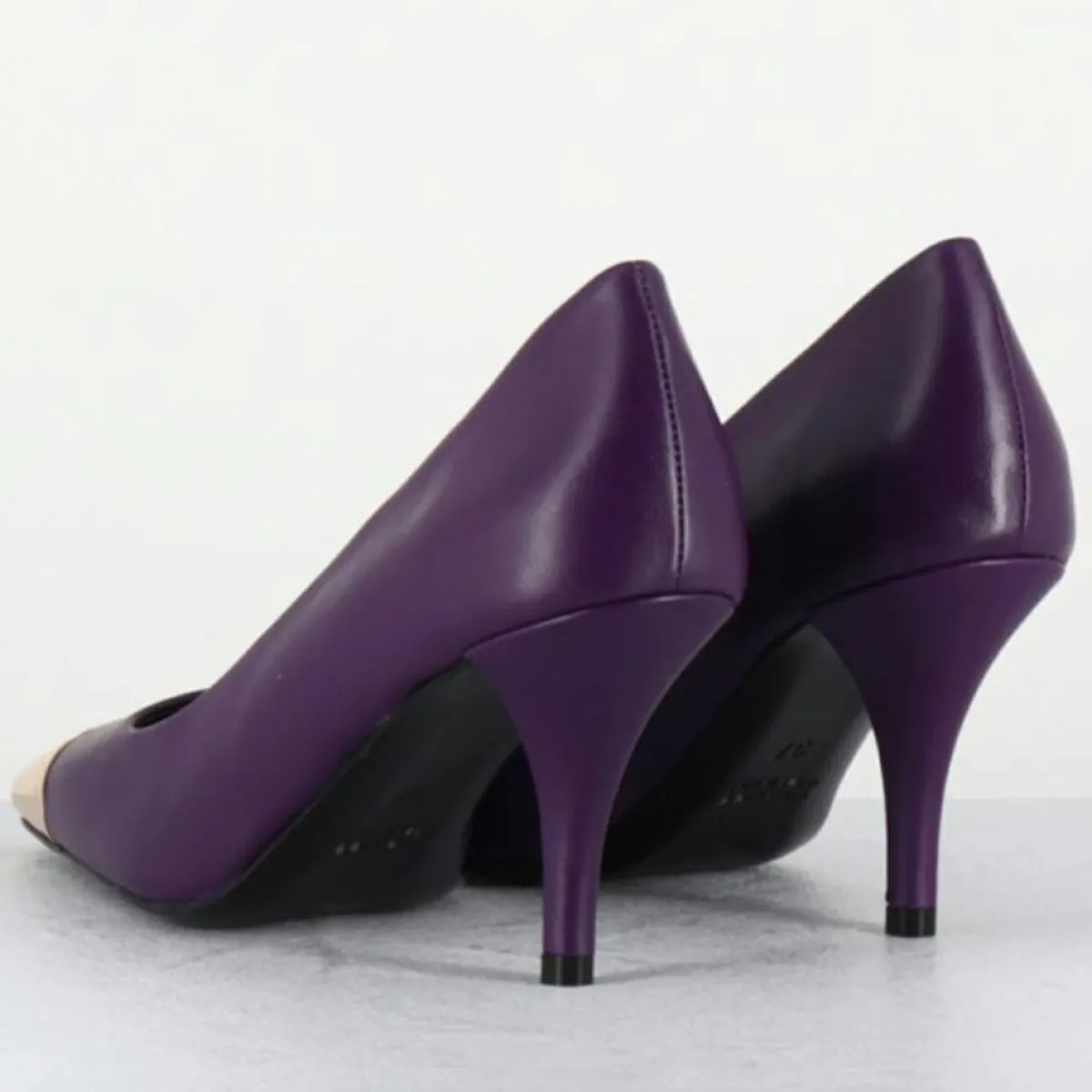 Garrice Lab Escarpins|Escarpins en Cuir kecha violets - Talon : 7.5cm