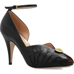 Gucci Escarpins|Escarpins en Cuir noirs - Talon 10 cm