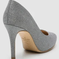 Cosmoparis Escarpins|Escarpins Makea argentés - Talon 8 cm