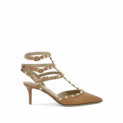 Valentino Garavani Escarpins|Escarpins Rockstud marron