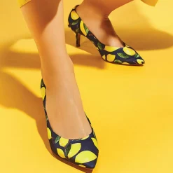 Cosmoparis Escarpins|Escarpins Vanora marine - Talon 5 cm