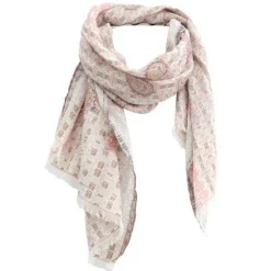 Petrusse Echarpes, Foulards|Foulard Mea blanc - 50x150 cm