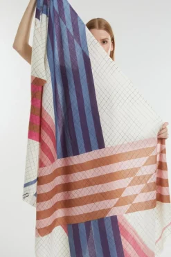 Mapoesie Echarpes, Foulards|Foulard Shibuya Rose 100 X 190Cm