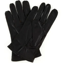 Maison Fabre Gants, Moufles|Gants doublé acrylique doublure textile Jessie marron foncé