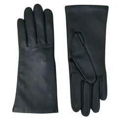 Maison Fabre Gants, Moufles|Gants en Cuir d'Agneau doublure Laine Victoire noirs