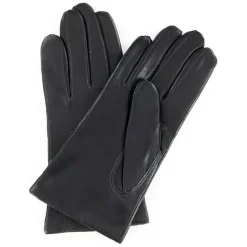 Maison Fabre Gants, Moufles|Gants en Cuir d'Agneau doublure Laine Waves fer