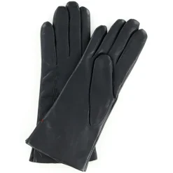 Maison Fabre Gants, Moufles|Gants en Cuir d'Agneau doublure Laine Mila fer
