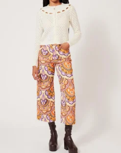 Manoush Gilets Et Cardigans|Gilet ajouré Pointelle écru