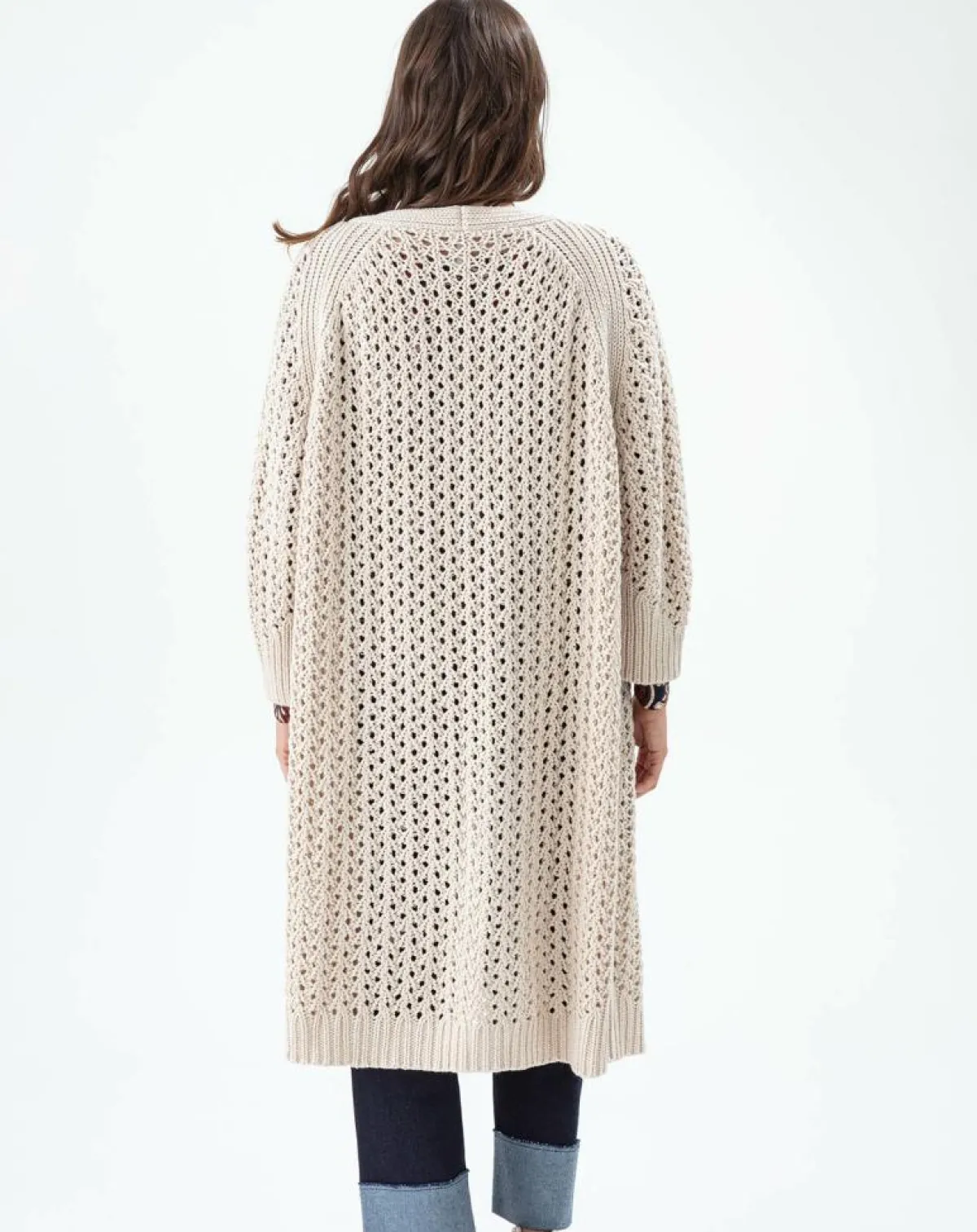 Indies Gilets Et Cardigans|Gilet Carla naturel