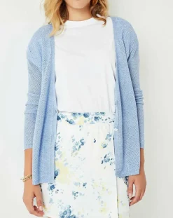 Cuisse de Grenouille Gilets Et Cardigans|Gilet Casta bleu