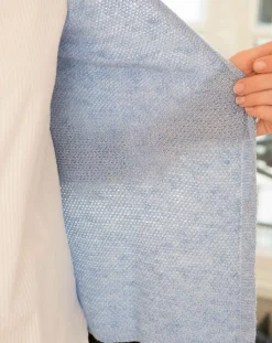 Cuisse de Grenouille Gilets Et Cardigans|Gilet Casta bleu