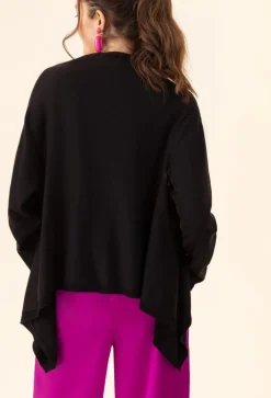 Bleu Blanc Rouge Gilets Et Cardigans|Gilet Charmant noir