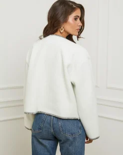 L'Armoire de Suzette Gilets Et Cardigans|Gilet Clara écru