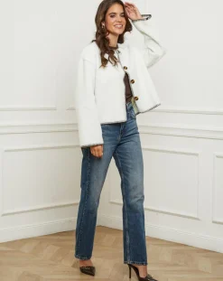 L'Armoire de Suzette Gilets Et Cardigans|Gilet Clara écru