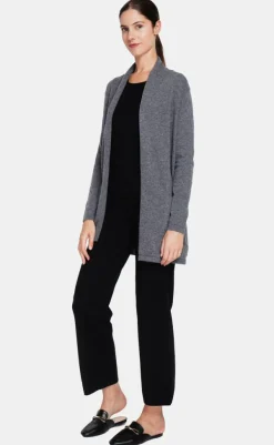 C&Jo Gilets Et Cardigans|Gilet col châle loup