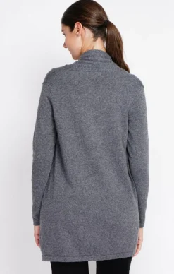 C&Jo Gilets Et Cardigans|Gilet col châle loup