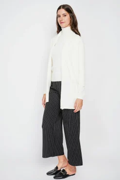 C&Jo Gilets Et Cardigans|Gilet col châle naturel