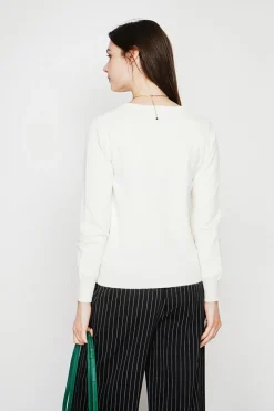 C&Jo Gilets Et Cardigans|Gilet col ras du cou naturel