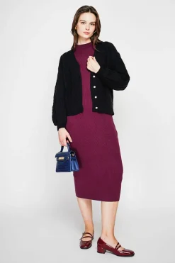 C&Jo Gilets Et Cardigans|Gilet col v noir