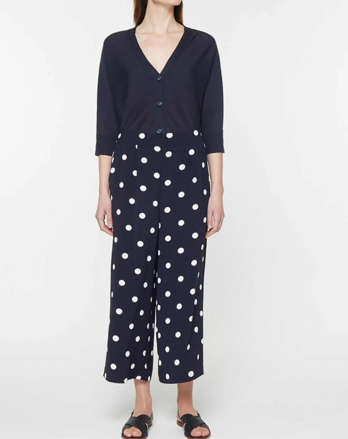 Jodhpur Gilets Et Cardigans|Gilet droit en Lin & Coton Mimosa bleu marine