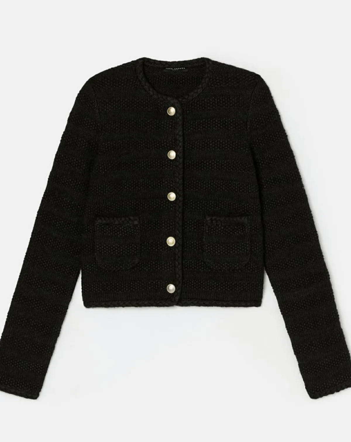 Tara Jarmon Gilets Et Cardigans|Gilet en Coton & Laine Giuda nuit