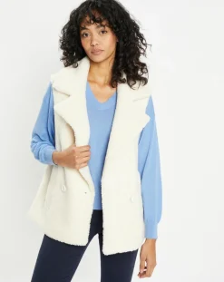 Lou Andrea Gilets Et Cardigans|Gilet en Fausse Fourrure W1622 Mont panna