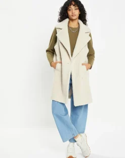 Lou Andrea Gilets Et Cardigans|Gilet en Fausse Fourrure W1622L Mont riso late