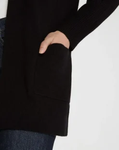 Galeries Lafayette Gilets Et Cardigans|Gilet en Laine & Cachemire Susan noir