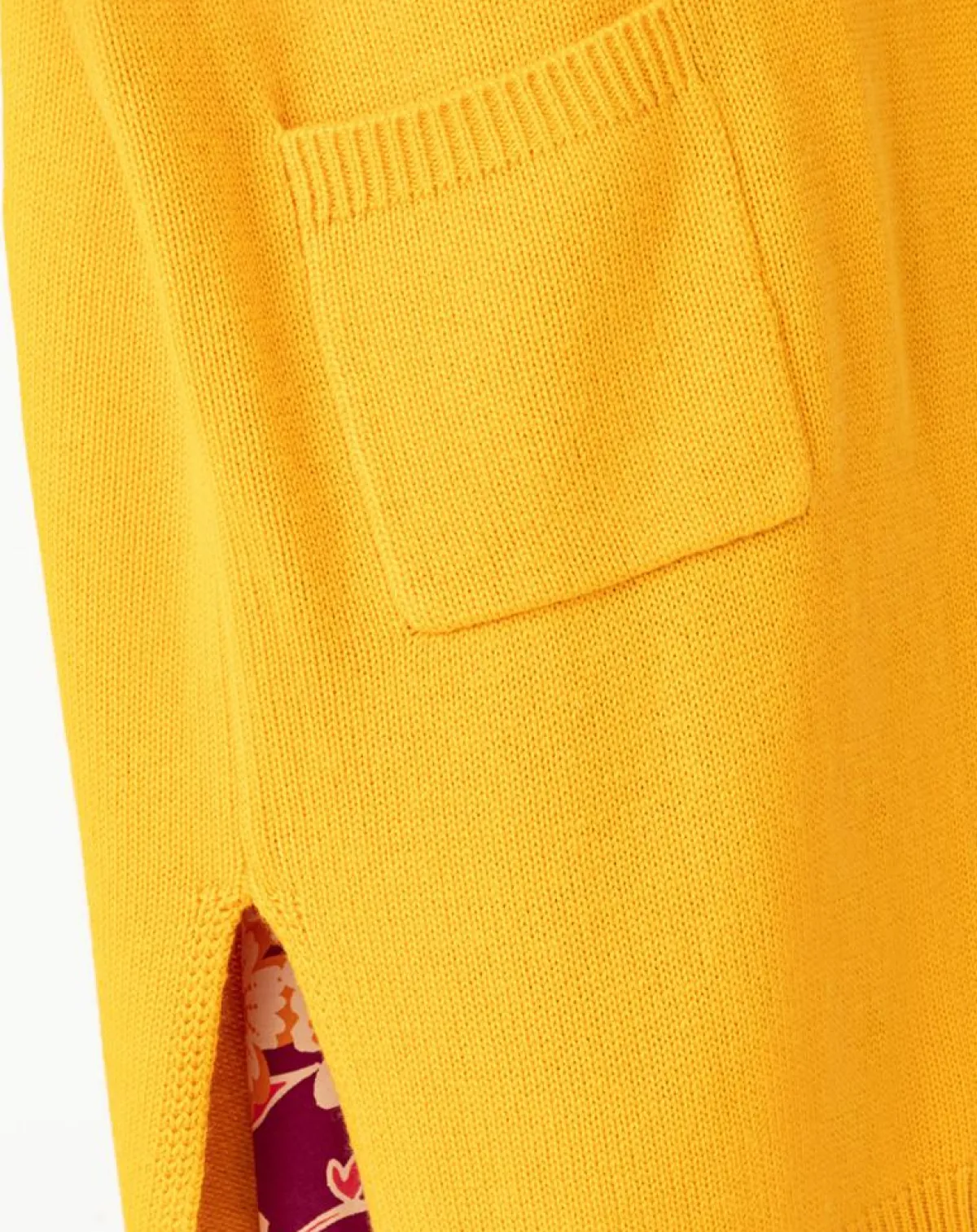 Indies Gilets Et Cardigans|Gilet en Laine mélangée Amira mangue