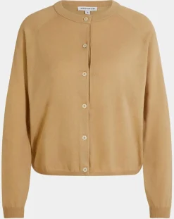 Jodhpur Gilets Et Cardigans|Gilet en Lin & Coton Rouga beige