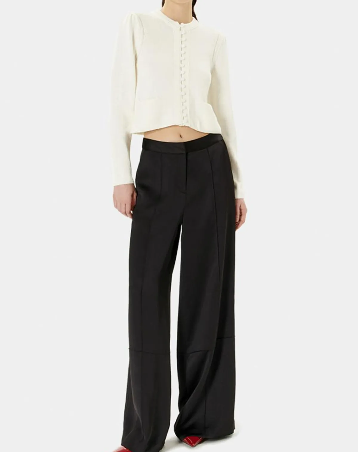 Zapa Gilets Et Cardigans|Gilet Gabrielle blanc