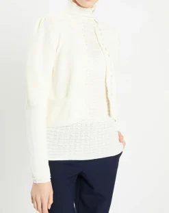 Zapa Gilets Et Cardigans|Gilet Gabrielle blanc