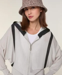 Rodier Gilets Et Cardigans|Gilet Ghislaine en Laine Bi-Couleur blanc